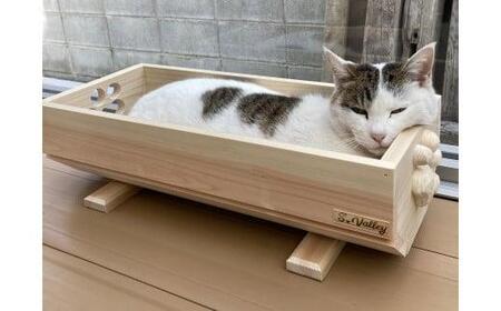 ねこ 桧 プランター 木製プランター プランター 小物入れ セット 寄せ植え 室内 屋内 猫のベッド プランター 鉢カバー 長方形 ひのき おしゃれ かわいい ガーデニング ガーデニング雑貨 園芸 滋