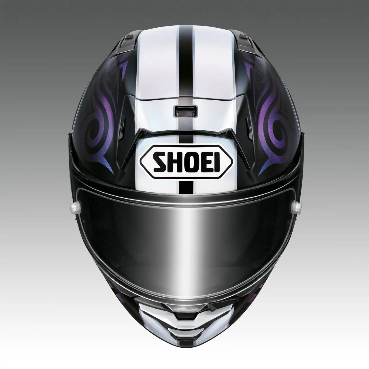 SHOEIヘルメット【X-Fifteen KAGAYAMA (BLACK／WHITE)】 XXL フィッティングチケット付き [2190]