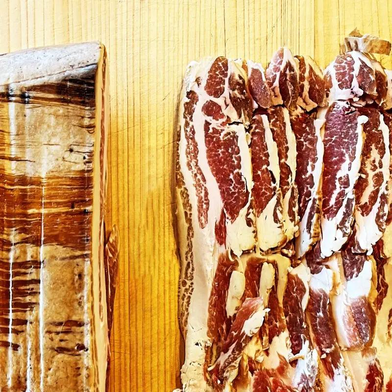 生ベーコン【保存料・着色料無添加】《国産銘柄豚 林SPFプレミアムポーク 豚バラ》8本 1.6kg 【kt088-005-4】