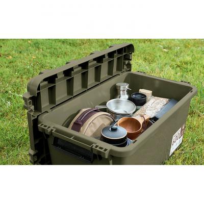 ふるさと納税 大河原町 収納ボックス 44L 収納ケース TRAILBOX600 TRB-600 カーキ[53752201] |  | 02