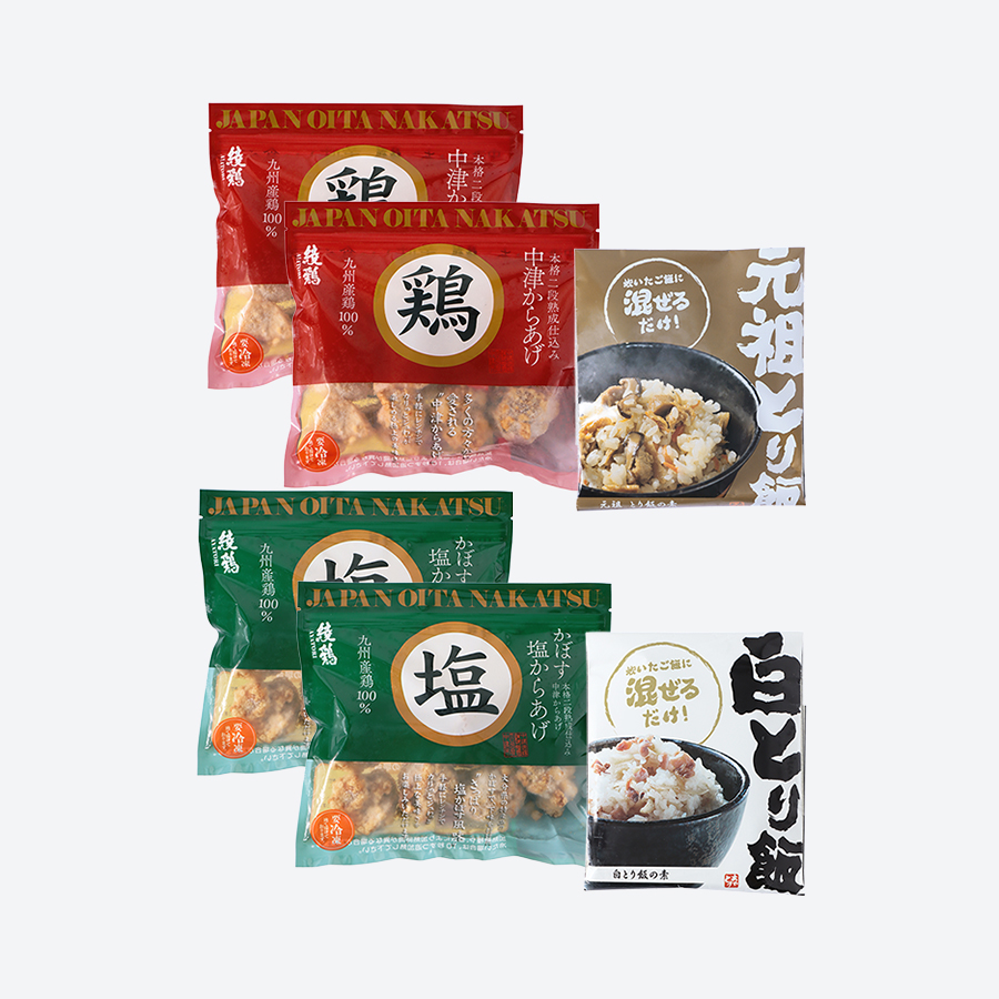 レンジアップ からあげ+とり飯セットB（計1.8kg）