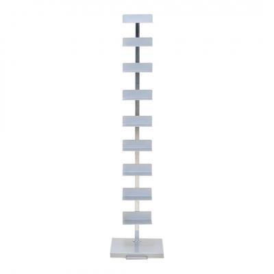 ふるさと納税 三条市 ブックタワー プレミアムタイプ(10段) シルバーDS145SV【044S039】 |  | 01