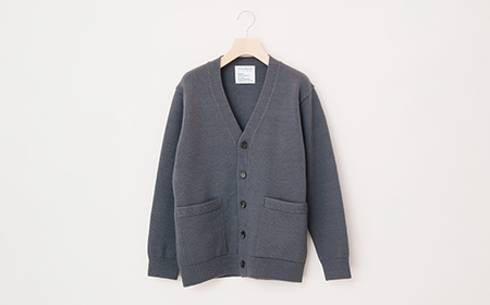 ≪先行予約≫【THISISASWEATER.】A1 : A SWEATER IS ORDINARY.Cardigan D.GRAY ダークグレー カーディガン 服 洋服 ユニセックス メンズ レディース ブランド 数量限定 山形県 山辺町 サイズ3 yt-socah3