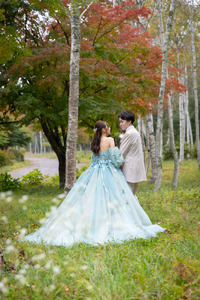 洋装ロケーションフォト