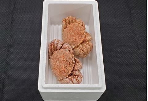 ＜12月14日決済分まで年内配送＞エゾバフンウニ140g×1折、毛ガニ300g前後～400g前後×2尾[11月下旬以降発送] E-40021