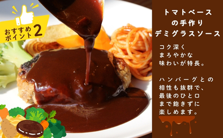 ジューシーなデミグラスハンバーグ 5個セット 野菜ソテー付き デミグラスソース 一食完結型 総菜 おいしい 送料無料 洋食 ハンバーグ はんばーぐ 冷凍 人気 手軽  おかず 肉 おすすめ ハンバーグ