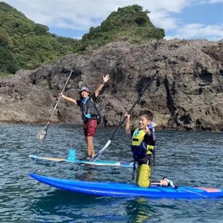 【兵庫・新温泉・SUP】陸では出会えない景色を!日本遺産諸寄でSUP体験!ペアチケット【1511917】