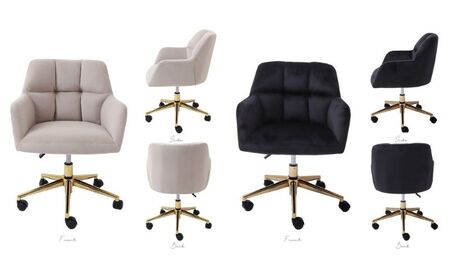 デスクチェア Neige-premium-(ネージュプレミアム) ライトグレー