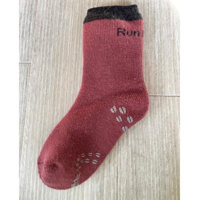 ふるさと納税 葛城市 RunNextアンゴラ入りあったかソックス/靴下★ガーネット | 