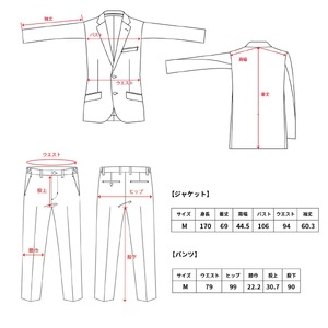 オールウィークスーツ ネイビー（パンツ）Mサイズ 【 パンツ 】