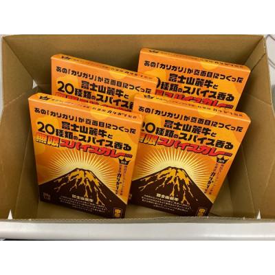 ふるさと納税 富士吉田市 富士山麓牛と20種類の無限スパイスカレー(レトルトカレー中辛200g1人前×4箱) |  | 02