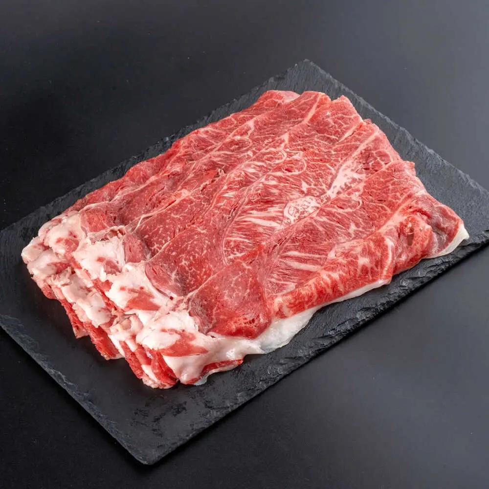 令和8年熊本地震復興支援 熊本 赤牛 カルビ 焼肉用 約400g・ すきやき しゃぶしゃぶ用 約400g 計約800g 熊本県産 カット済み 焼肉 [AYCB026]