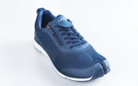 足袋シューズ「Lafeet」VL07・ネイビー【23.0cm】【足袋シューズ 足袋 シューズ 靴くつ クツ スポーティー スタイル 岡山県 倉敷市 おすすめ 人気 】