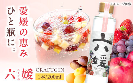 【お中元対象】クラフトジン 道後ジン六媛 200ml×1本 / クラフトジン 酒 BJAI003