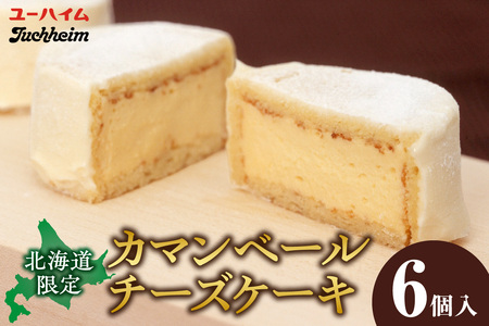 カマンベールチーズケーキ（6個入） ｜ スイーツ 洋菓子 チーズケーキ 北海道 札幌市 