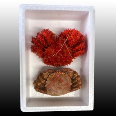 ふるさと納税 根室市 ＜12/21まで年内配送＞毛かに400〜550g前後・花咲かに500〜650g前後 C-70070 |  | 01