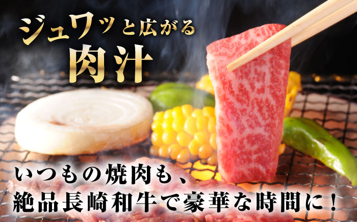 【全3回定期便】【A4〜A5ランク】長崎和牛 焼肉用 上カルビ 500g《壱岐市》【野中精肉店】 牛 牛肉 和牛 赤身 焼肉 焼肉用 カルビ BBQ バーベキュー ギフト 贈答用 冷凍配送 A4 A5