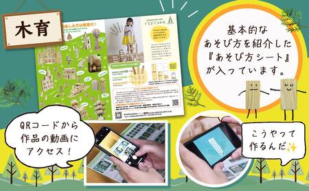 都城市産スギ「からからつみき108」 [240P入]_23-D901_(都城市) 都城市産杉 つみき からからつみき108 240ピース 対象年齢3歳～