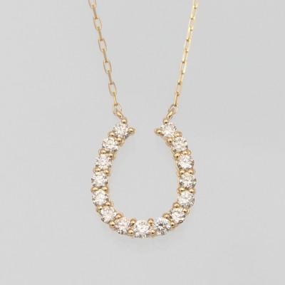 ふるさと納税 昭和町 K18 0.20ct ダイヤモンド ペンダントネックレス　HH-019721