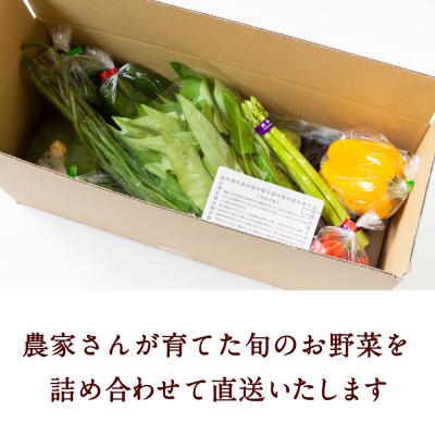 ふるさと納税 うきは市 【月イチ定期便】UIC 名水うきはの無農薬減農薬お野菜セット (ひと月1箱×半年間=計6回) |  | 01