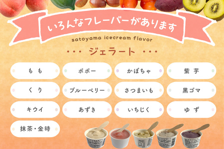 里山アイスセット（6種セット） 詰め合わせ ギフト 母の日 お中元 ご褒美 取り寄せ 贈り物 アイスギフト 冷菓 ひんやりグルメ 少額 お手頃 お菓子 デザート 【015_1471】