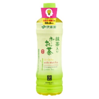 
                  ＜機能性表示食品＞ 抹茶入り おーいお茶緑茶525ml　24本(1ケース)　伊藤園【1229084】
                