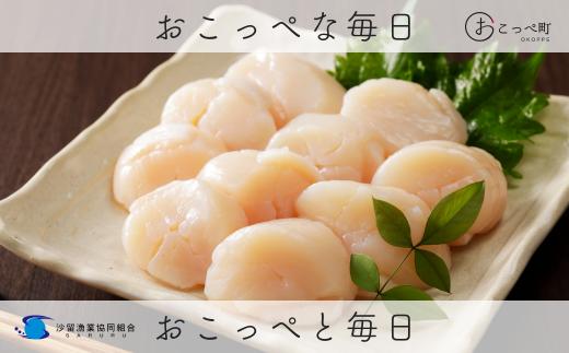 【新登場！お手頃サイズ】オホーツク産ホタテ玉冷500g（約30～40玉入り）