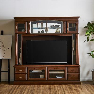 ふるさと納税 大川市 バーボン 幅200cm テレビボード 壁掛けアーム付