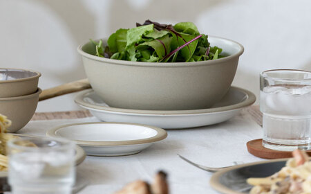 【美濃焼】 %porcelains 食器9点セット マットホワイト × グロスグレイ × ブラック 【丸朝製陶所】 マグカップ ボウル プレート[TCK005]