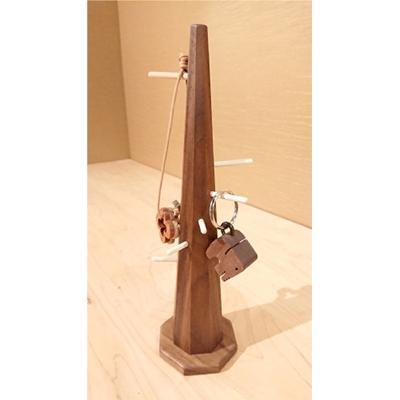 ふるさと納税 高山市 TaKuMi Craft 木製キーフック BL020