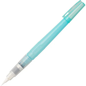 顔彩特殊カラー ６種セット＋水筆ペン mini 水彩画 20-051