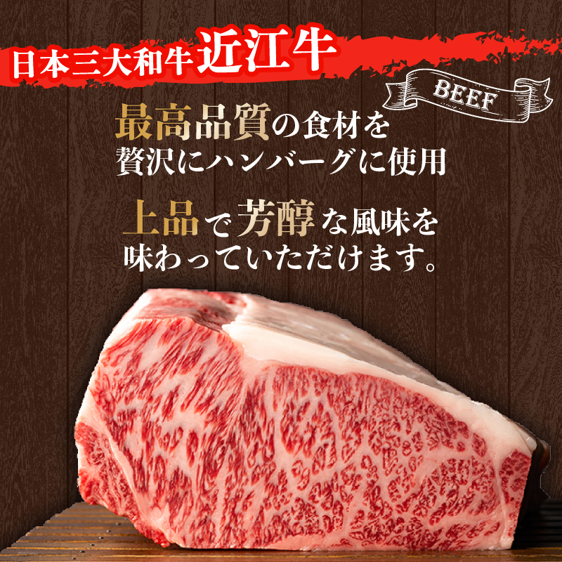 定期便 12ヶ月 近江牛ハンバーグ 200g×10個 計2kg ( 淡路島の玉ねぎ入りハンバーグ はんばーぐ 冷凍ハンバーグ 大容量ハンバーグ 和牛ハンバーグ 大人気ハンバーグ 近江牛ハンバーグ ハン