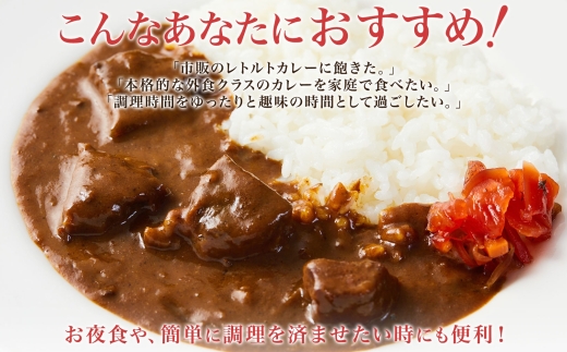 507.ビーフカレー 10個 セット 中辛 牛肉 業務用 レトルトカレー レトルト食品 野菜 備蓄 まとめ買い 20000円 北海道 弟子屈町
