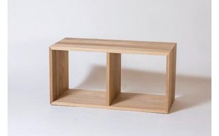 【通常配送】2KOBAKO ニコバコ 国産材 オープン 2段 木製 家具 収納棚 木箱 無垢材 飛騨の家具 収納 スタッキング シンプル ラック おしゃれ 人気 おすすめ 新生活 発送時期が選べる【オ