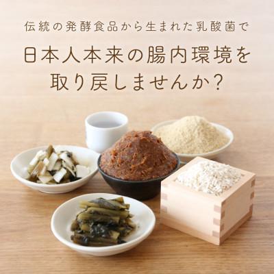 ふるさと納税 瑞穂町 日本の発酵食品からとれた「オーガニック腸活乳酸菌パウダー」100g×3袋セット |  | 01