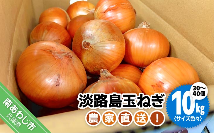 農家直送！【奈良農園】淡路島玉ねぎ ≪10kgサイズ色々≫
