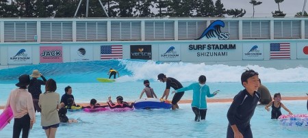 148-6 静波サーフスタジアム　1時間貸切　スタンダードコースチケット　サーフィン