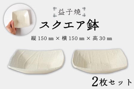 益子焼 スクエア鉢 セット 益子町 BR001