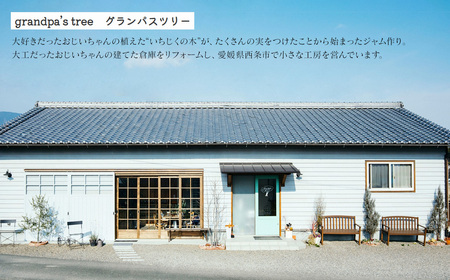 grandpa's tree 「手作りフルーツジャム」 5個セット　ジャム フルーツ 手作り グランパスツリー ギフトボックス 西条市 愛媛県