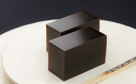 ねっとり濃厚！空気に触れ熟成する 名題「くろ羊かん」3本[ZB531]