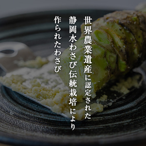 伊豆わさび食品直送！とれたてわさび～池セット～鮫皮おろし付