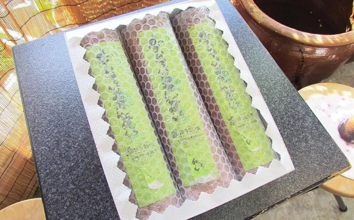 かすてらせんべい3本箱入 ／ 煎餅 カステラ 銘菓 山口県 特産品 No.008