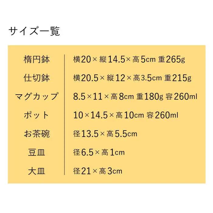 【波佐見焼】向日葵（ひまわり）イエローシリーズ 便利な７点セット 食器 皿【福田陶器店】[PA313] 波佐見焼