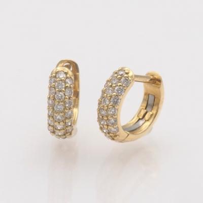 ふるさと納税 甲府市 K18 0.20ct ダイヤモンド ピアス　FFP-000337 |  | 01