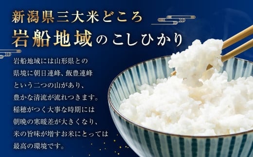 【新米受付・令和7年産米】【定期便：6ヶ月お届け】簡単便利！ちょっと贅沢な 新潟県村上市岩船産 コシヒカリ パックご飯 150g×10個×6ヶ月 1039040N　毎月 届く 特別栽培米 一等米 農家