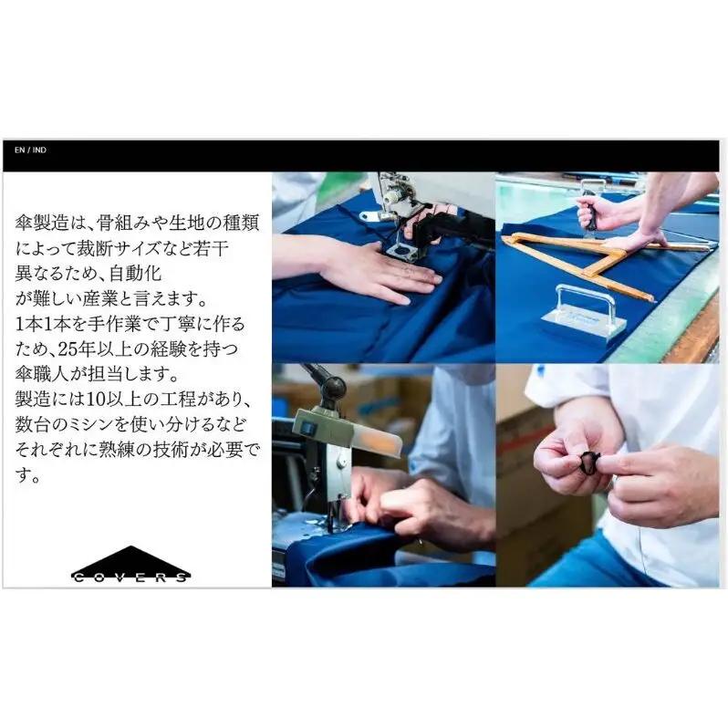 【ふるさと納税】高級長傘「1枚張り」 職人手作り 旅シリーズTokyo COVERS 日本製 ギフト 雨傘