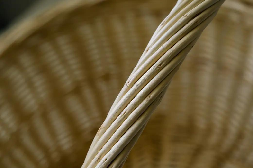 【伝統工芸品】KORI ANRI JAPAN「BASKET S ヤナギのバスケット」柳行李 / 豊岡杞柳細工 100年持つ収納 雑貨 ハンドメイド