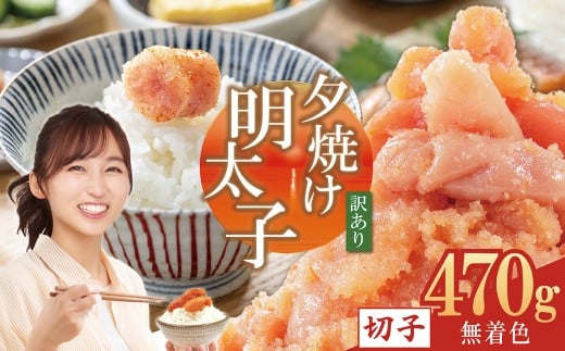 【訳あり】夕焼け明太子（切子）約470ｇ 2B3