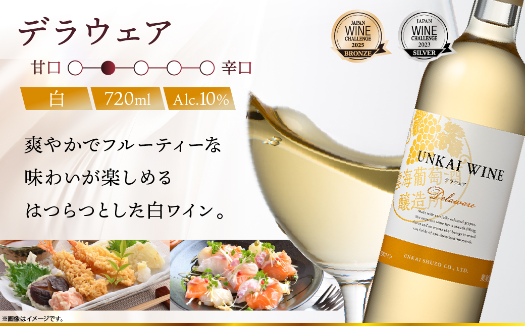 【雲海葡萄酒醸造所】赤・白・ロゼ ３種のワイン飲み比べセット_A0087-013