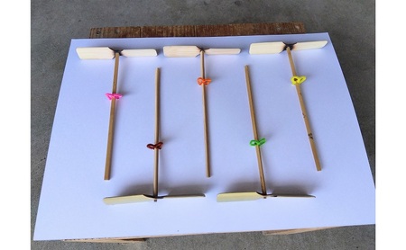 【竹細工職人が作る】昔懐かし 竹とんぼ10本セット 飛行調整済